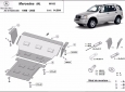 Scut motor Mercedes ML W163 49