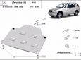 Scut diferențial spate Mercedes ML W163 49