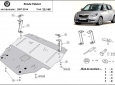 Scut motor Skoda Fabia 2 - Diesel 49