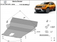 Scut motor din aluminiu Dacia Duster 49