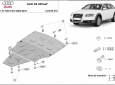 Scut motor Audi A6 Allroad 2 - fără lateral 51