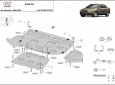 Set de scuturi Audi A4 B6 - diesel 51