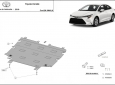 Scut motor din aluminiu  Toyota Corolla 51