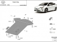 Scut antifurt din aluminiu pentru catalizator Toyota Prius 51