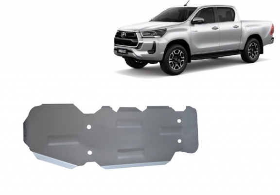 Scut rezervor din aluminiu Toyota Hilux  Invicible