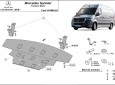 Scut motor din aluminiu Mercedes Sprinter Tracțiune spate 51