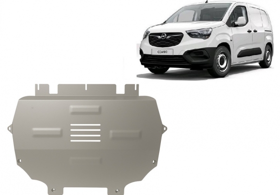 Scut auto din aluminiu Opel Combo E 