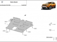Scut motor din aluminiu Dacia Duster 54