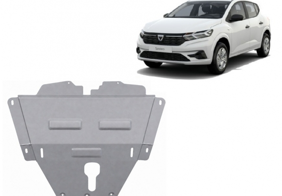 Scut auto din aluminiu Dacia Sandero