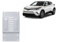 Scut antifurt din aluminiu pentru catalizator Toyota C-HR 55