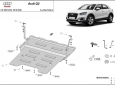 Scut motor din aluminiu Audi Q2 55