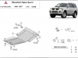 Scut motor și radiator Mitsubishi Pajero Sport 1 55