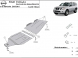 Scut cutie de viteză din aluminiu Nissan Pathfinder 55