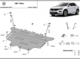 Scut motor din aluminiu Volkswagen T-Roc 63