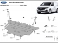 Scut motor din aluminiu Ford Transit Connect 63