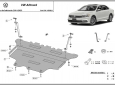 Scut motor din aluminiu Volkswagen Passat Alltrack 63