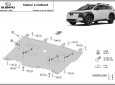Scut motor din aluminiu Subaru E-Outback 63