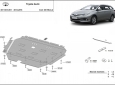 Scut motor din aluminiu Toyota Auris 63