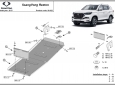 Scut rezervor Ssangyong Rexton 63
