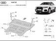 Scut motor din aluminiu Audi Q3 63