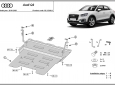 Scut motor din aluminiu Audi Q2 63