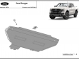 Scut radiator din aluminiu Ford Ranger 63