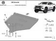 Scut cutie de viteză din aluminiu Volkswagen Amarok 63