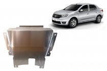 Scut auto metalic din aluminiu Dacia Logan 2