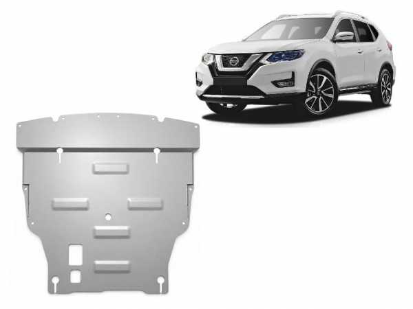 Scut auto din aluminiu Nissan X-Trail T32