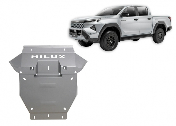 Scut auto din aluminiu  Toyota Hilux 